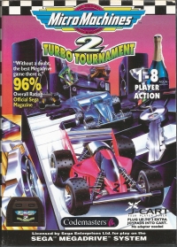 Micro Machines 2: Turbo Tournament (J-Cart) Box Art