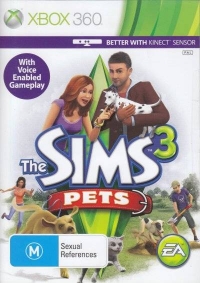 Sims 3, The: Pets Box Art