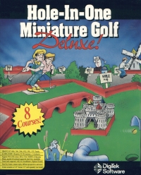 Hole-In-One Miniature Golf Deluxe! Box Art