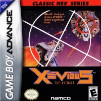 Xevious: The Avenger - Classic NES Series Box Art