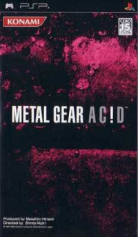 Metal Gear Acid Box Art
