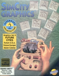SimCity Graphics Future Cities Box Art