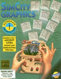 SimCity Graphics Ancient Cities Box Art