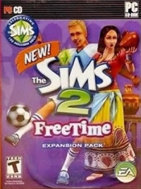 Sims 2, The: FreeTime (New) Box Art