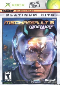 MechAssault 2: Lone Wolf - Platinum Hits Box Art
