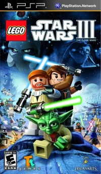 Lego Star Wars III: The Clone Wars Box Art