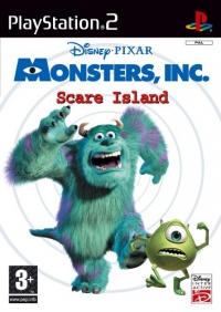 Disney/Pixar Monsters, Inc. Scare Island (PEGI rating) Box Art