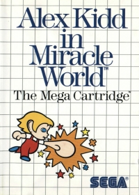 Alex Kidd in Miracle World (Sega®) Box Art