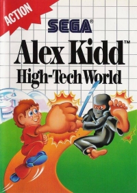 Alex Kidd: High-Tech World (Sega®) Box Art