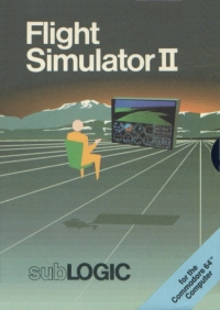Flight Simulator II Box Art