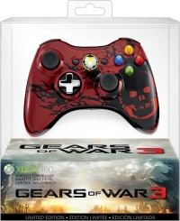 Microsoft Wireless Controller - Gears of War 3 Box Art
