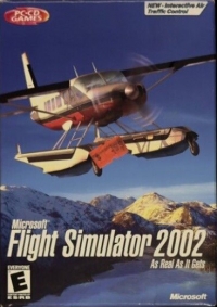 Microsoft Flight Simulator 2002 Box Art