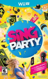 Sing Party (Includes Wii U Microphone) Box Art