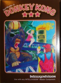 Donkey Kong Arcade Box Art