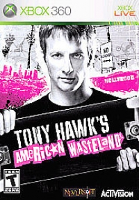 Tony Hawk's American Wasteland Box Art