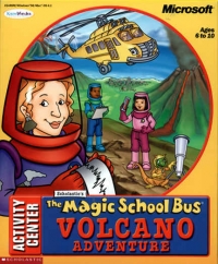 Magic School Bus, The: Volcano Adventure Box Art