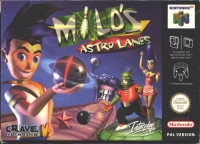 Milo's Astro Lanes Box Art
