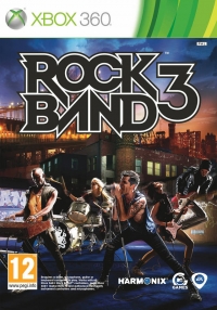 Rock Band 3 Box Art
