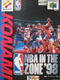 NBA In The Zone '98 Box Art