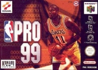 NBA Pro 99 Box Art