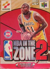 NBA In The Zone 2 Box Art