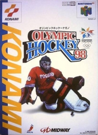 Olympic Hockey Nagano 98 Box Art
