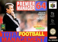 Premier Manager 64 Box Art