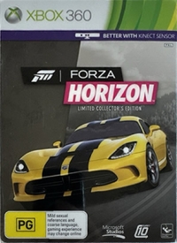 Forza Horizon - Limited Collector's Edition Box Art