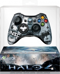 Xbox 360 Halo 4 UNSC Limited Edition Wireless Controller Box Art