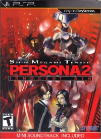 Shin Megami Tensei: Persona 2: Innocent Sin (Mini Soundtrack Included) Box Art