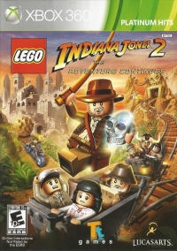 Lego Indiana Jones 2: The Adventure Continues - Platinum Hits Box Art