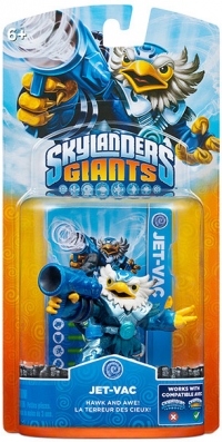 Skylanders Giants - Jet-Vac Box Art