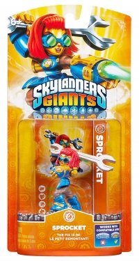 Skylanders Giants - Sprocket Box Art
