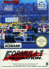 Formula 1 Sensation Box Art