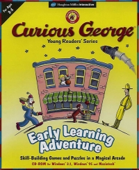 Curious George: Early Learning Adventure Box Art