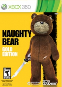 Naughty Bear - Gold Edition Box Art