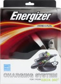 PDP Energizer Power & Play Charging System for Xbox 360 Box Art