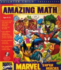 Amazing Math Starring Marvel Super Heroes Box Art