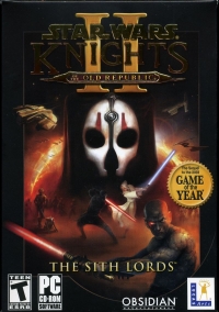Star Wars: Knights of the Old Republic II: The Sith Lords (3261801) Box Art