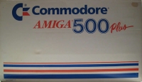 Commodore Amiga 500 Plus Box Art