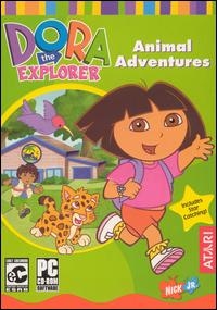 Dora the Explorer: Animal Adventures Box Art