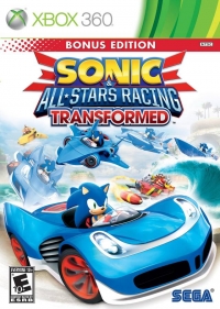 Sonic & All-Stars Racing Transformed - Bonus Edition Box Art
