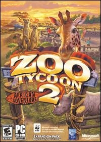Zoo Tycoon 2: African Adventure Box Art