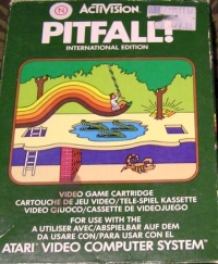 Pitfall! - International Edition Box Art
