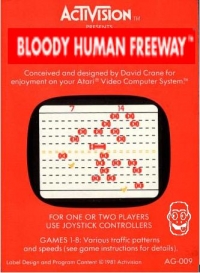 Bloody Human Freeway Box Art