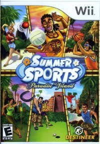 Summer Sports: Paradise Island Box Art