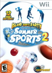 Summer Sports 2: Island Sports Party (white cover) Box Art