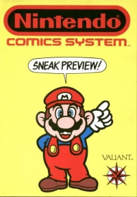 Nintendo Comics System Sneak Preview Box Art