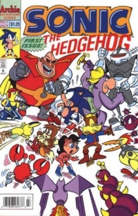 Sonic the Hedgehog #1 (1993) Box Art