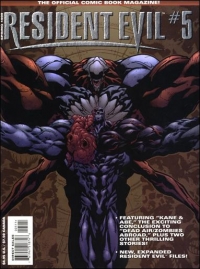 Resident Evil #5 (1998) Box Art